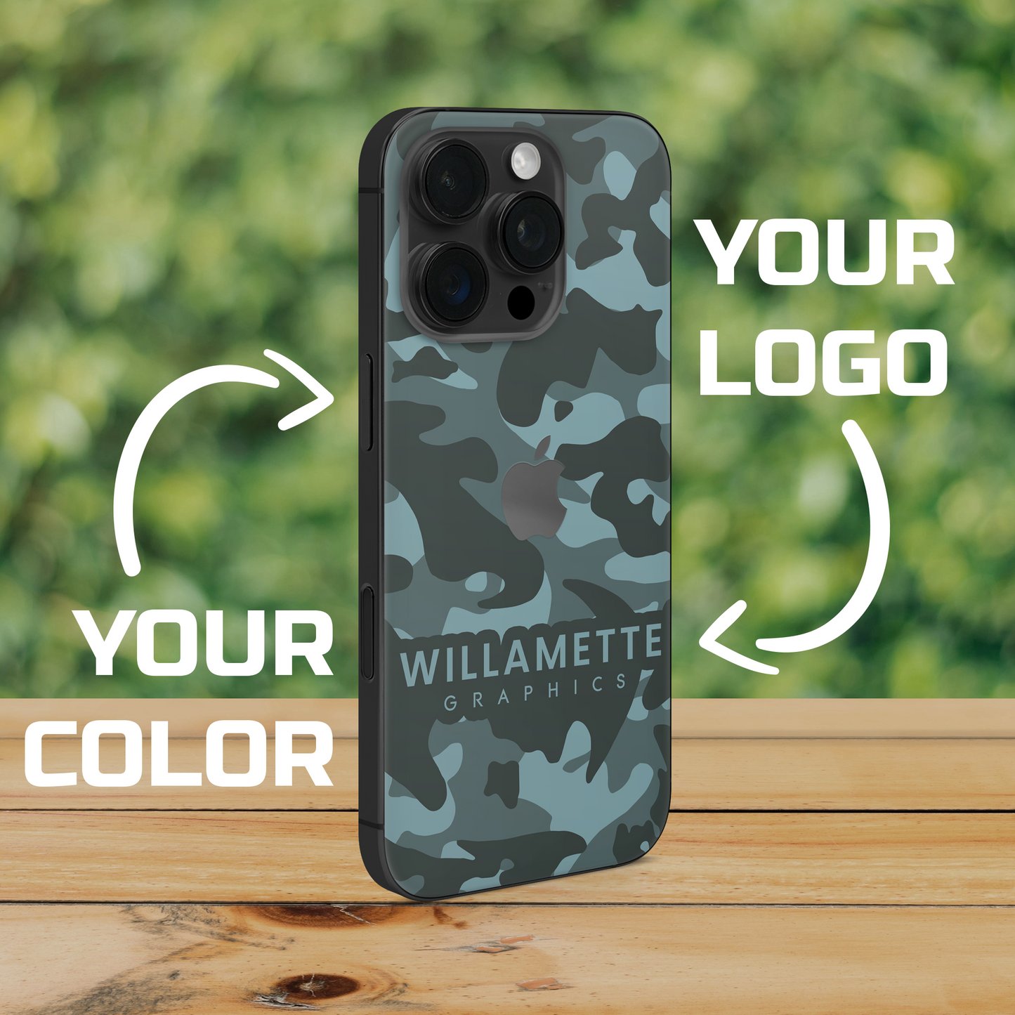 Camo - Brandable Phone Skin - Customizable to Fit Your Logo/Color Scheme