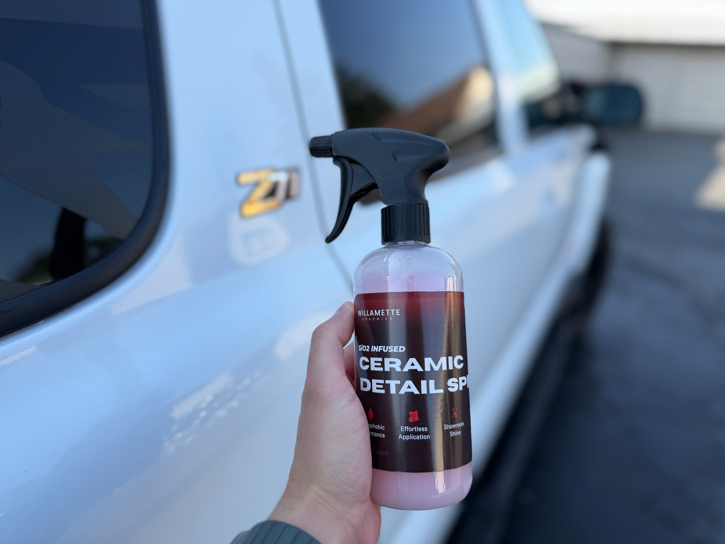 SiO2 Ceramic Detail Spray by Willamette Graphics