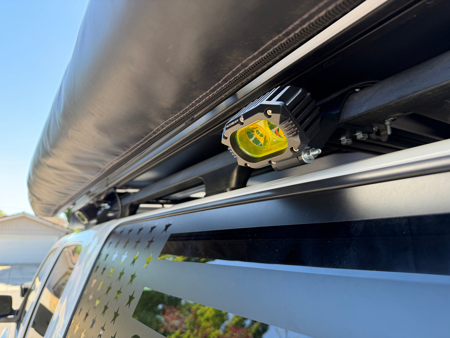 GMT800 Roof Rail Camp Light Mount - for Auxbeam 4” Pod Lights