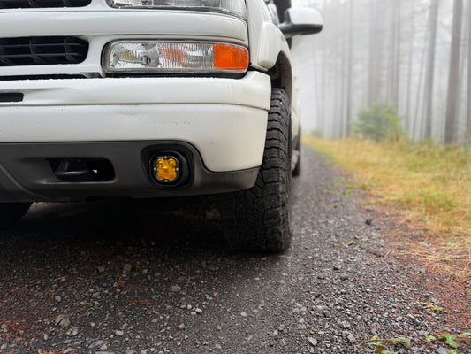 Z71 Fog Light to Auxbeam 3" Pod Adapter Bracket
