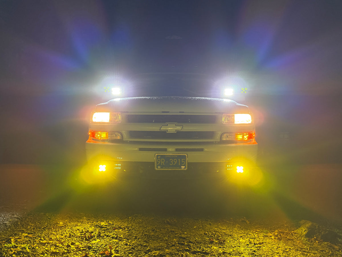 Z71 Fog Light to Auxbeam 3" Pod Adapter Bracket