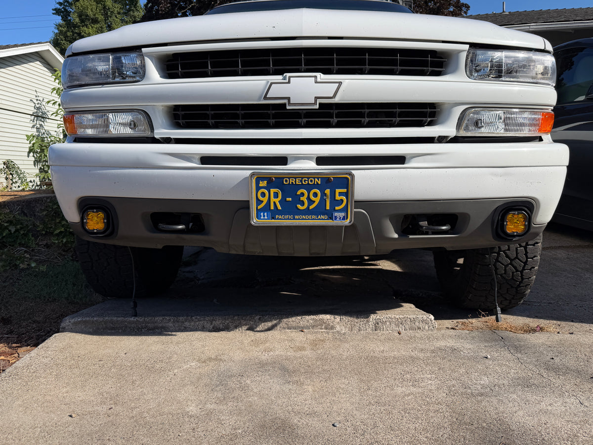 Z71 Fog Light to Auxbeam 3" Pod Adapter Bracket