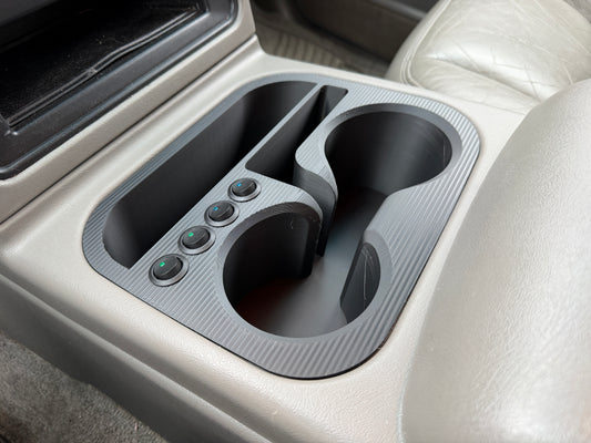 Cup Holder Console Replacement/Upgrade for Chevy/GMC Trucks/SUV's - GMT800 - Just Launched Sale!