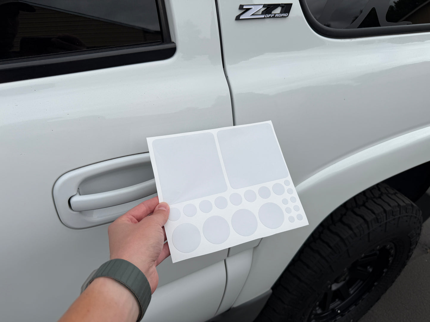 GMT800 Vinyl Paint Patch Kit - Summit White