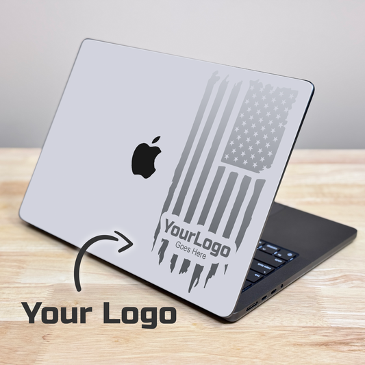 Light Patriot - Brandable Laptop/MacBook Skin - Customizable to Fit Your Logo/Color Scheme