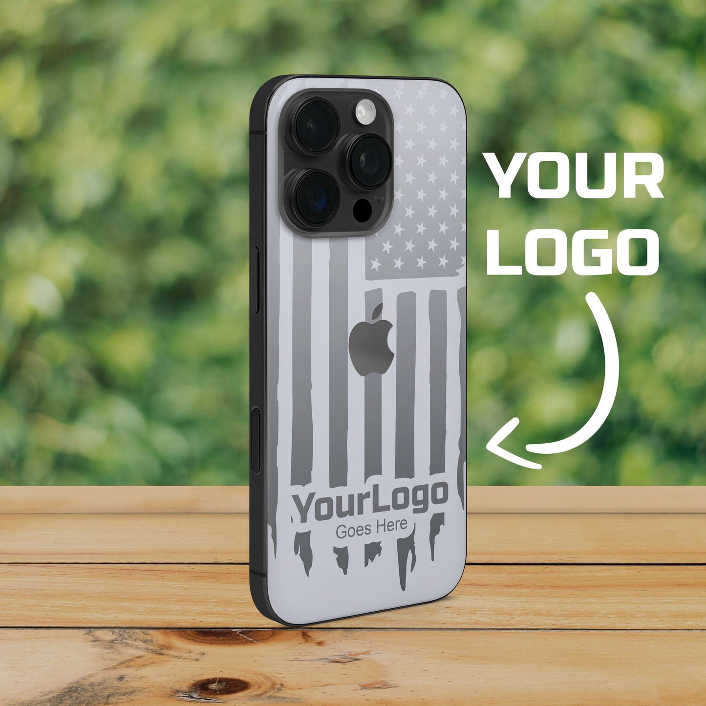 Light Patriot - Brandable Phone Skin - Customizable to Fit Your Logo