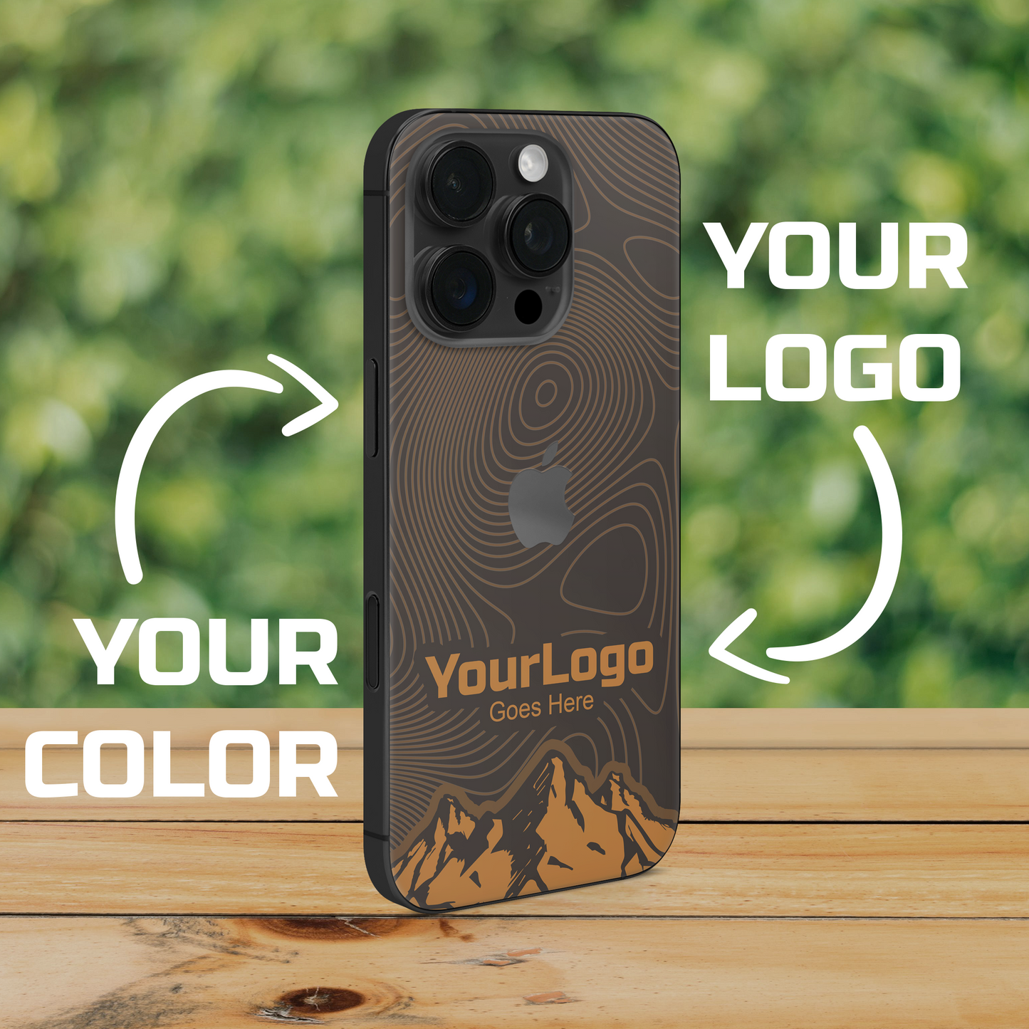 Summit - Brandable Phone Skin - Customizable to Fit Your Logo/Color Scheme