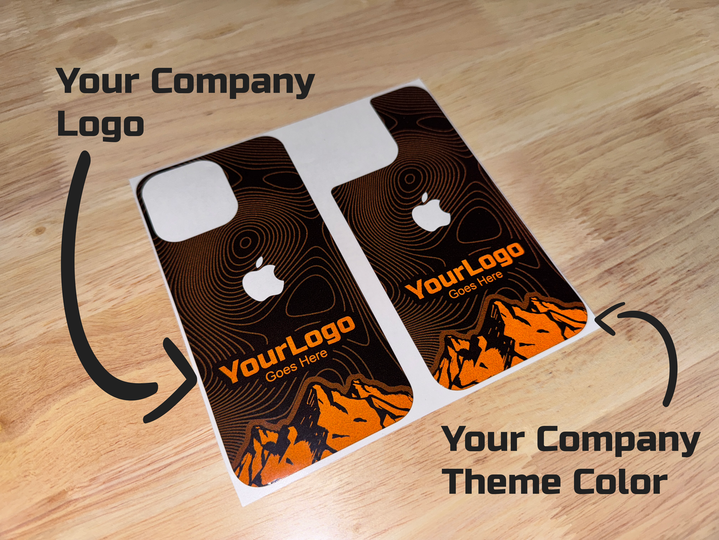 Summit - Brandable Phone Skin - Customizable to Fit Your Logo/Color Scheme